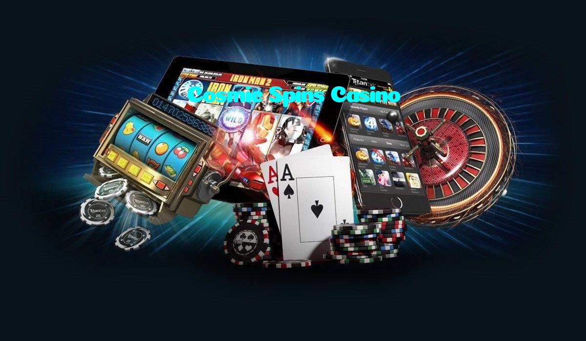Cosmic Spins Casino casino presented on mobile device in Pakistan with slots and live games